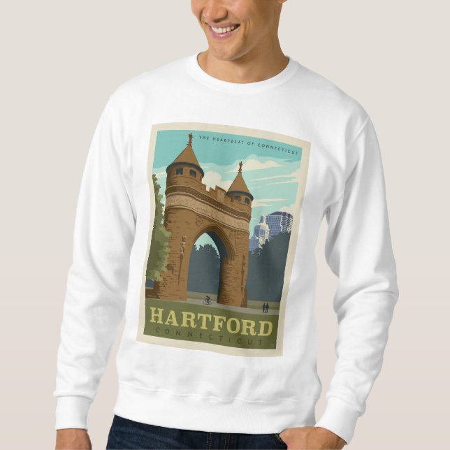 Sudadera Hartford, CT (Anverso)