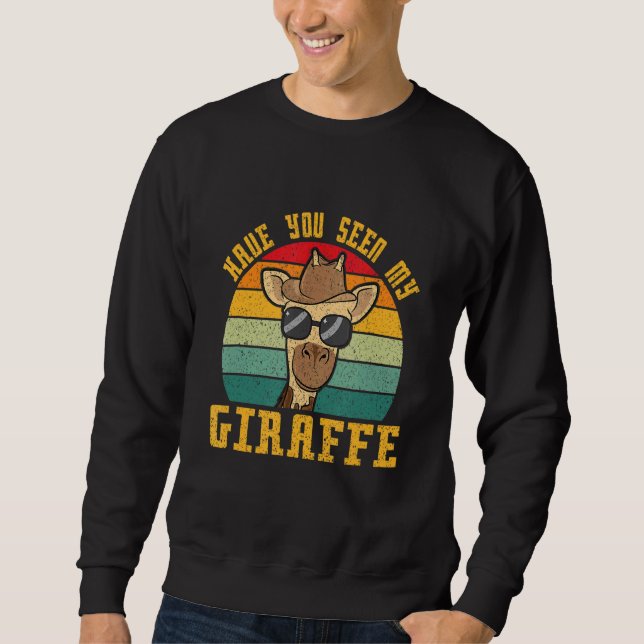 Sudadera ¿Has Visto Mi Giraffe? (Anverso)