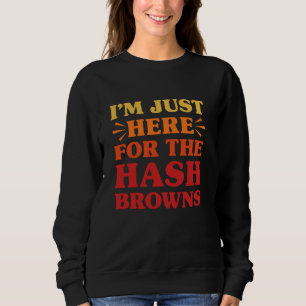 Sudadera Hash Browns Me Encanta Hash Browns Funny Food Hash