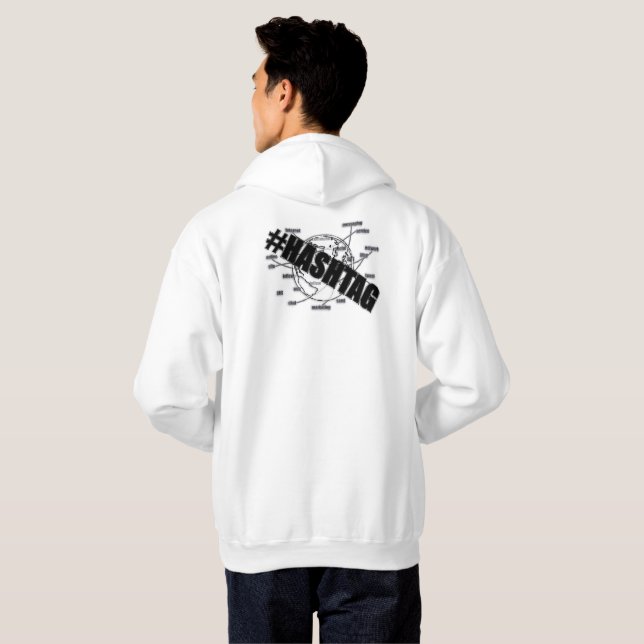 SUDADERA HASHTAG (Reverso completo)