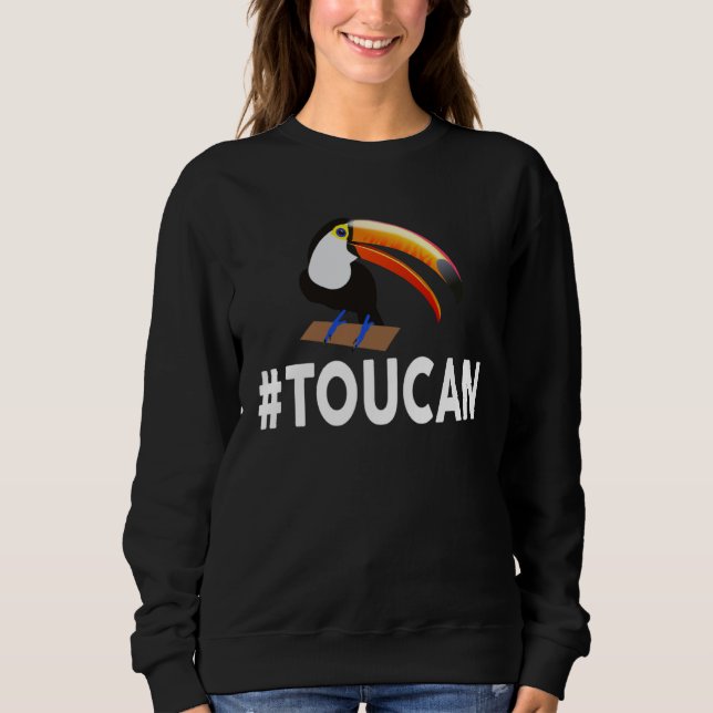 Sudadera Hashtag TOUCAN (Anverso)