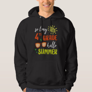 Sudadera Hasta el cuarto grado de secundaria saludo a estud