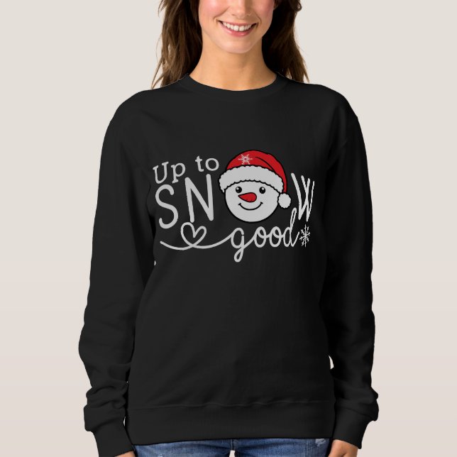 Sudadera Hasta nevar bien (Anverso)