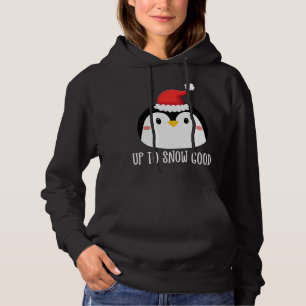 Sudadera Hasta nieve, buen pingüino frente al pingüino Sant