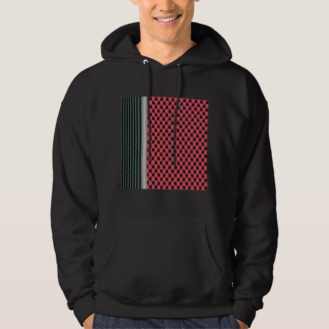 Sudadera Hatta Keffiyeh Kufiya Folk (Anverso)