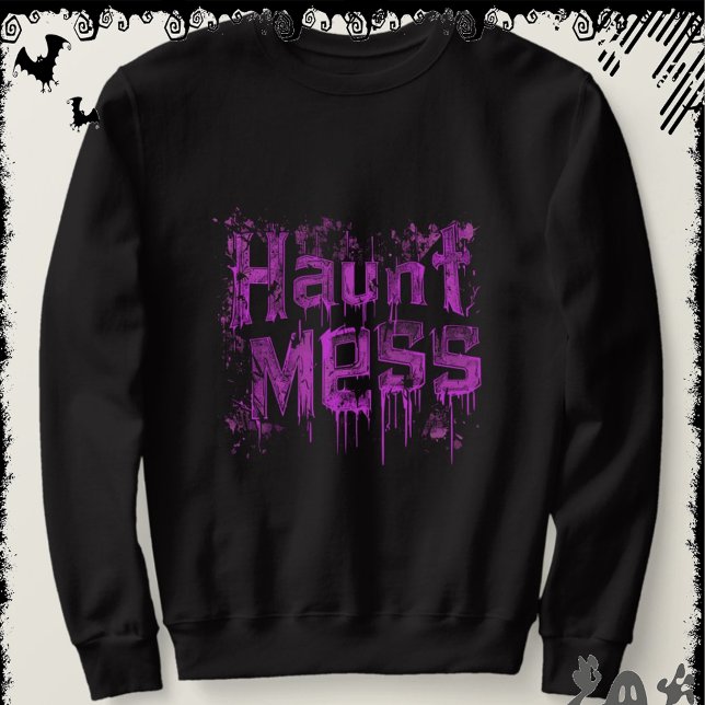Sudadera Haunt Mess | ExDiseñador | Halloween (Subido por el creador)