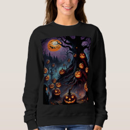 Sudadera Haunting Halloween Vibes +sudadera)