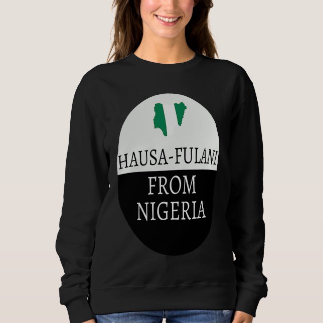 Sudadera Hausa  Fulani From Nigeria  Ancestry Initiation DN (Anverso)