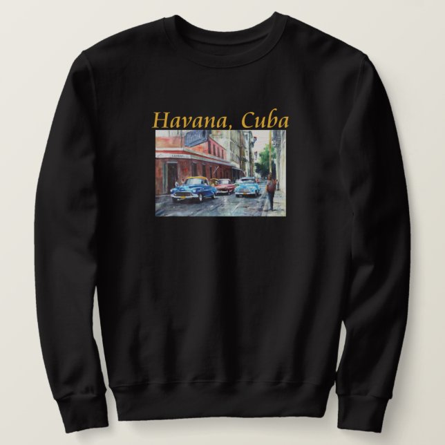 Sudadera Havana Cuba Floridita Art (Anverso del diseño)