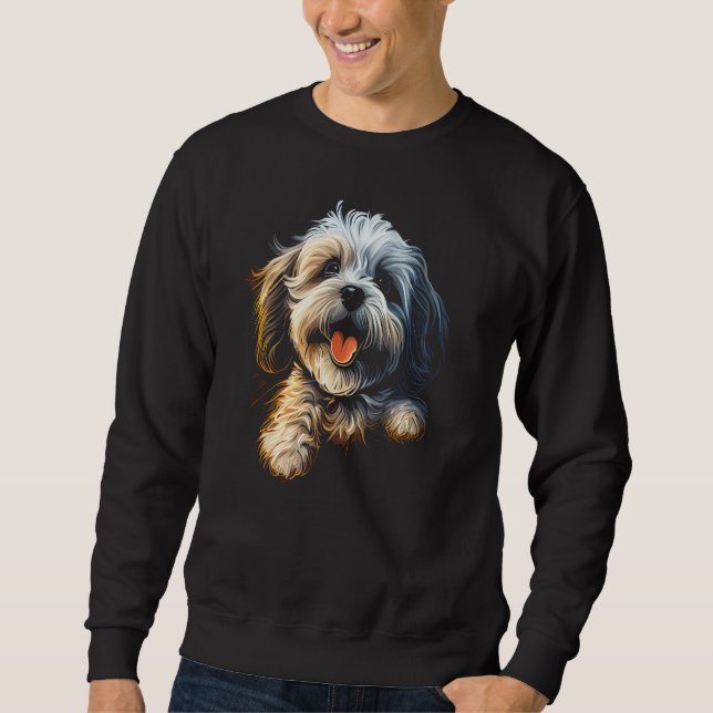 Sudadera Havanese Dog Bolonka Shih Tzu Lhasa Apso Maltese G (Anverso)