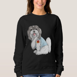 Sudadera Havanese I love Mom Tattoo Dog Shirt Funny Madres