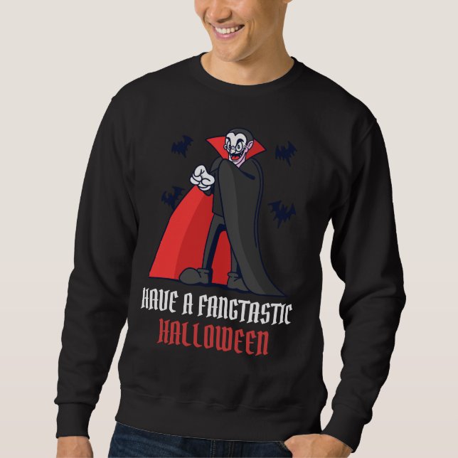 Sudadera Have A Fangtastic Halloween (Anverso)