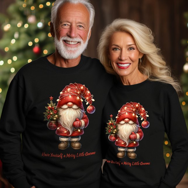 Sudadera Have Yourself A Merry Little Gnome (Subido por el creador)