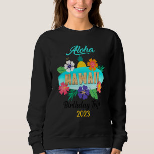Sudadera Hawái Aloha Viaje Familiar Hawaiano 2023_23
