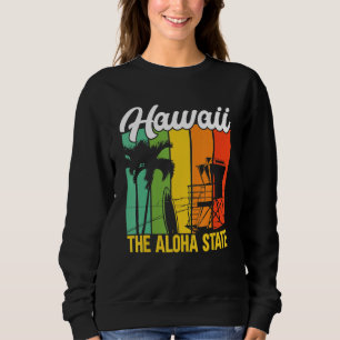 Sudadera Hawái El Estado Aloha Verano Hawaiano Playa