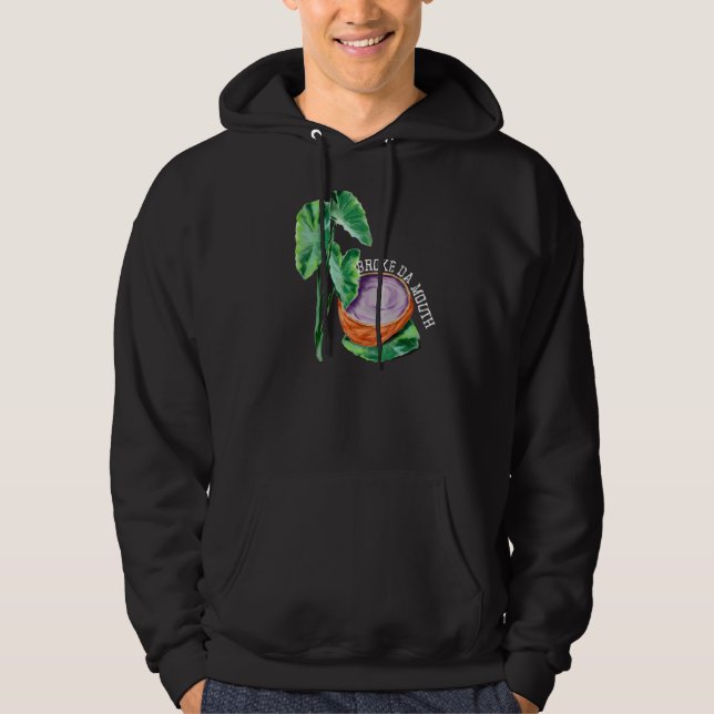 Sudadera Hawai Poi Taro Broke Da Mouth Hawaii Sushi Food (Anverso)