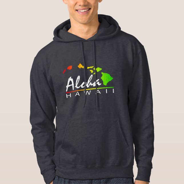 Sudadera HAWAIANA Hawaii (diseño apenado) (Anverso)