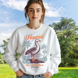 Sudadera Hawaii Aloha State Tropical Goose