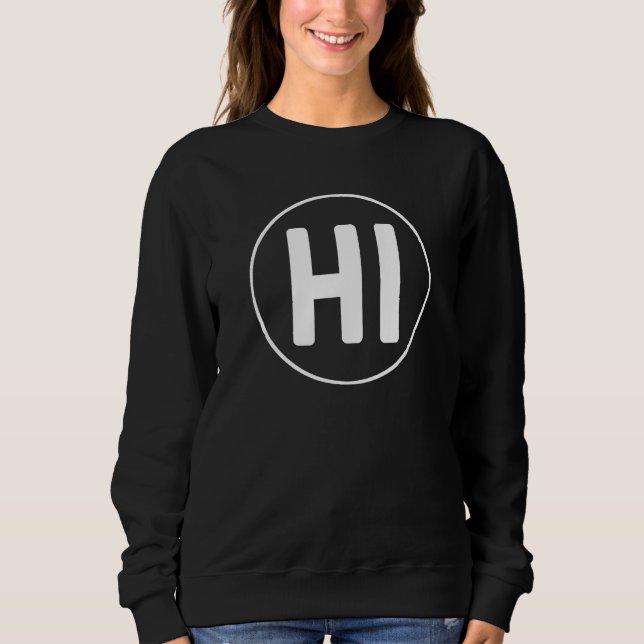 Sudadera Hawaii HI Hawaiian - Home Hometown Vacation Travel (Anverso)