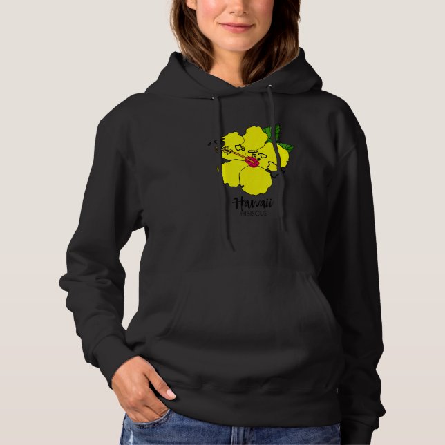 Sudadera Hawaii Hibiscus Flower (Anverso)