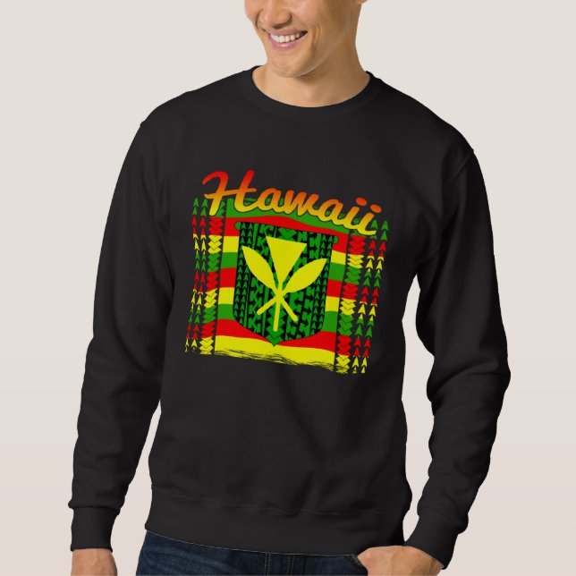 Sudadera Hawaii Tribal Kanaka Maoli  1 (Anverso)