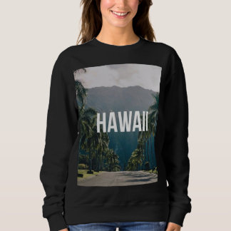 Sudadera Hawaii Tropical Palm Trees Aesthetic