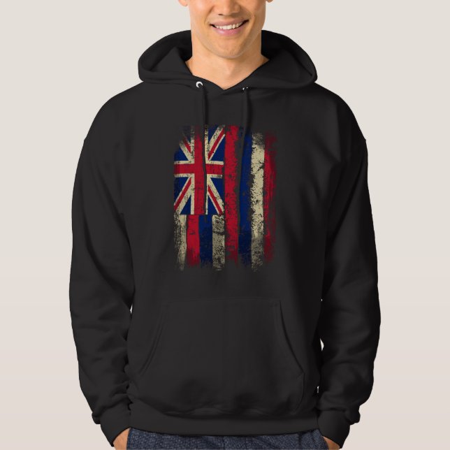 Sudadera Hawaiian Flag Hawaii (Anverso)