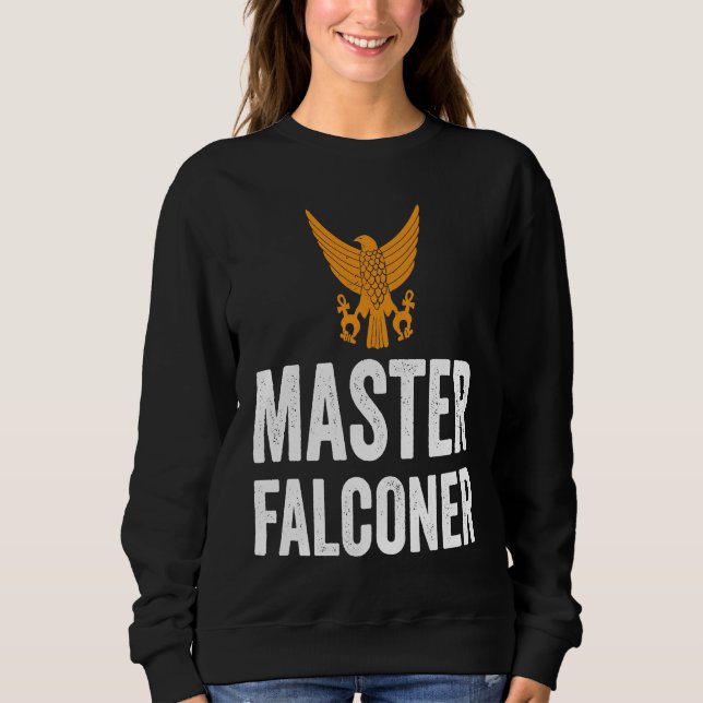 Sudadera Hawker and Falconry Master Falconer (Anverso)