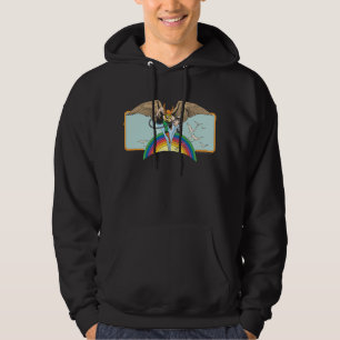 Sudadera Hawkman vuela por el cielo
