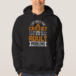 Sudadera Hay Que Jugar Al Equipo Deportivo De Cricket
