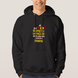 Sudadera Hay Super En Heroes Para Padres Originales De Gras