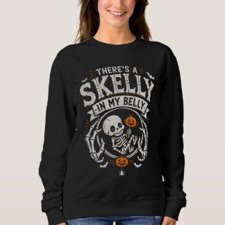 Sudadera Hay un Skelly en mi barriga