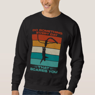 Sudadera Haz algo cada día que te asuste Bungee Jump