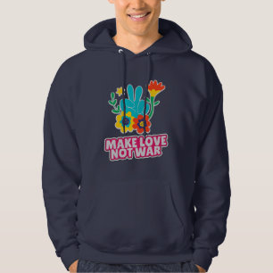 Sudadera Haz el amor no la guerra