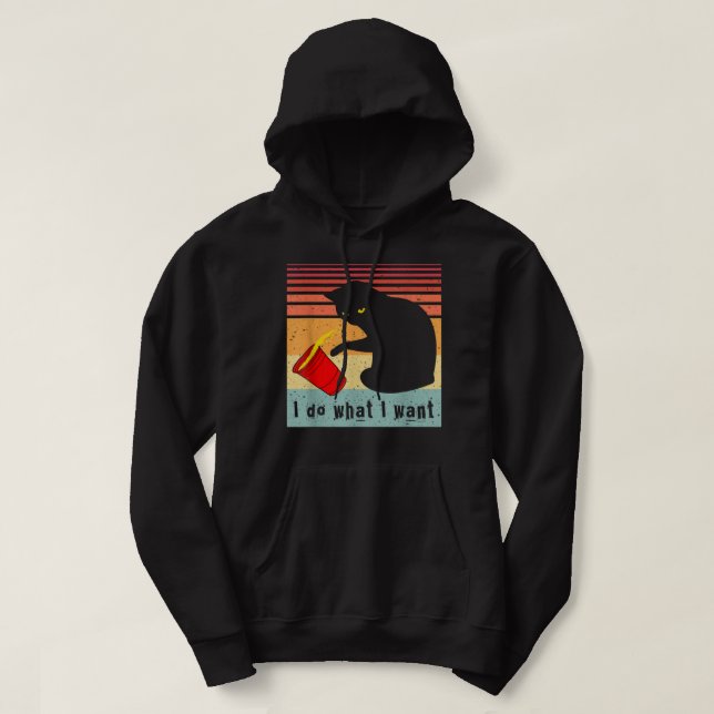 Sudadera Haz Lo Que Quiero Que Sea Gracioso La Copa Roja De (Diseño del anverso)