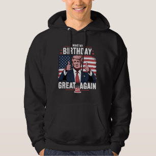 Sudadera Haz Mi Cumpleaños Genial De Nuevo Divertido Trump