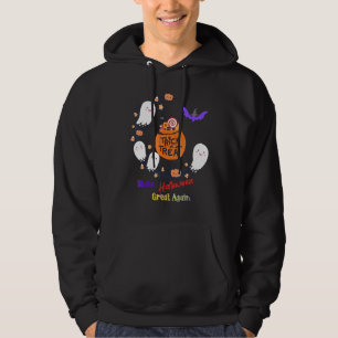 Sudadera Haz que Halloween vuelva a ser grande boo truco de