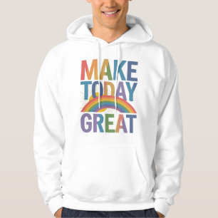 Sudadera "Haz que hoy sea genial: Brilla tu día"