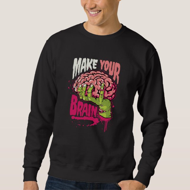 Sudadera Haz tu cerebro (Anverso)