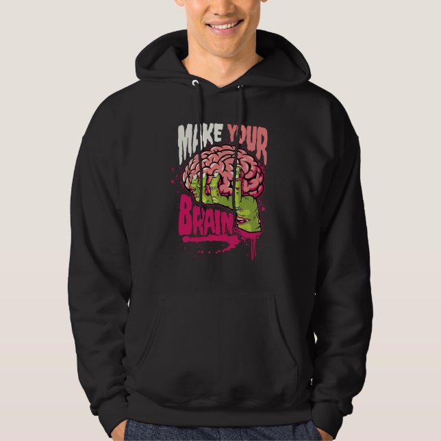 Sudadera Haz tu cerebro (Anverso)