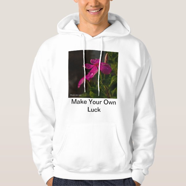 Sudadera Haz tu propia suerte (Anverso)