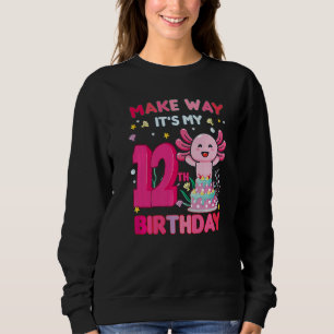 Sudadera Hazte el camino es mi cumpleaños número 12, lindo 