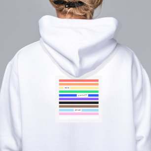 Sudadera Hazte Orgulloso Redacción Arcoíris Orgullo 2026