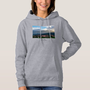 Sudadera Hazy Pikes Peak Sunset Women's Hoodie