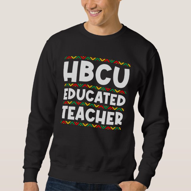 Sudadera HBCU Apparel Historical Black College HBCU Educate (Anverso)