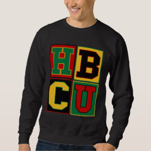 Sudadera HBCU Block Letters Grads Alumnar afroamericano