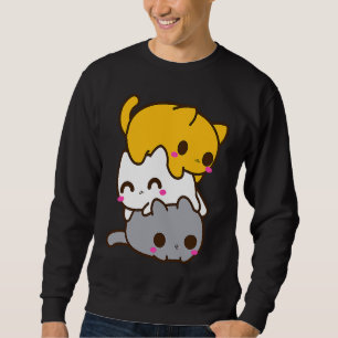 Sudadera He aquí un montón de gatos montañeses Gatito