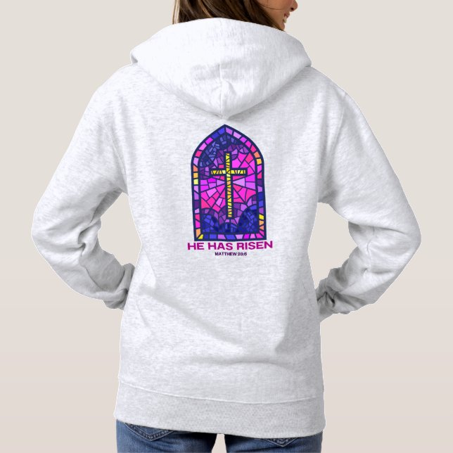 Sudadera He Has Risen Hoodie (Reverso)