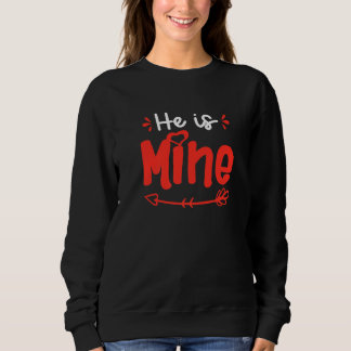 Sudadera He Is Mine She Is Mine Set Matching Couples Valent