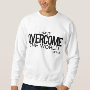 Sudadera He superado al mundo Jesús cristiano